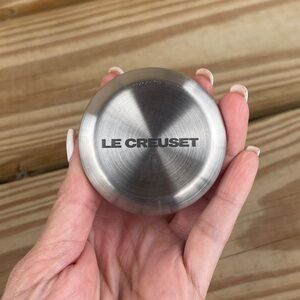 For @bruubru only!!! Le Creuset Stainless Knobs Silver 3 Large and 1 Medium